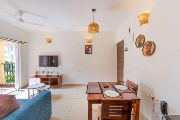 Sereno Azura 1 bhk pool view w /game zone, jacuzzi