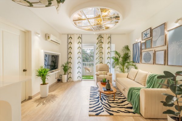 Sereno Palms - enchanting 1 bhk w/ game loft Siolim