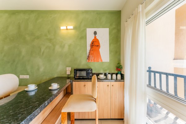 Sereno Olive - modern 1bhk w/pool, gym, games zone