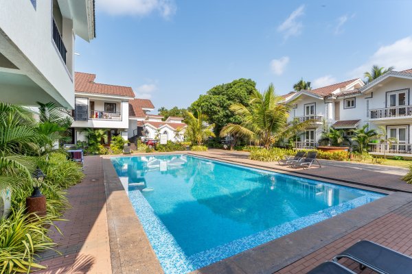 Sereno Palms - enchanting 1 bhk w/ game loft Siolim