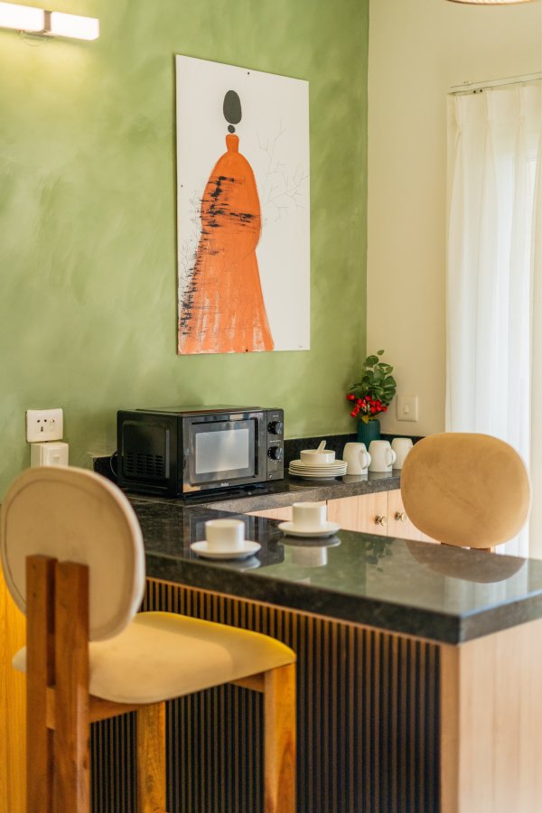 Sereno Olive - modern 1bhk w/pool, gym, games zone