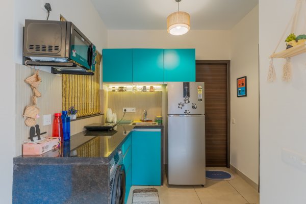 Sereno Sapphire - modern 1 bhk w/pool & game zone