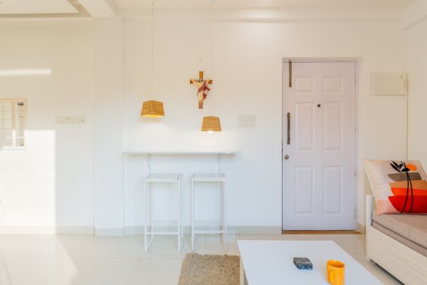 Sereno Boho - cosy 1bhk studio apt w/pvt balcony